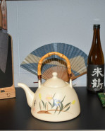 Čajník z ohňovzdornej keramiky